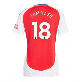 Arsenal Takehiro Tomiyasu #18 Hjemme skjorte til dame 2024-25 Kortermet